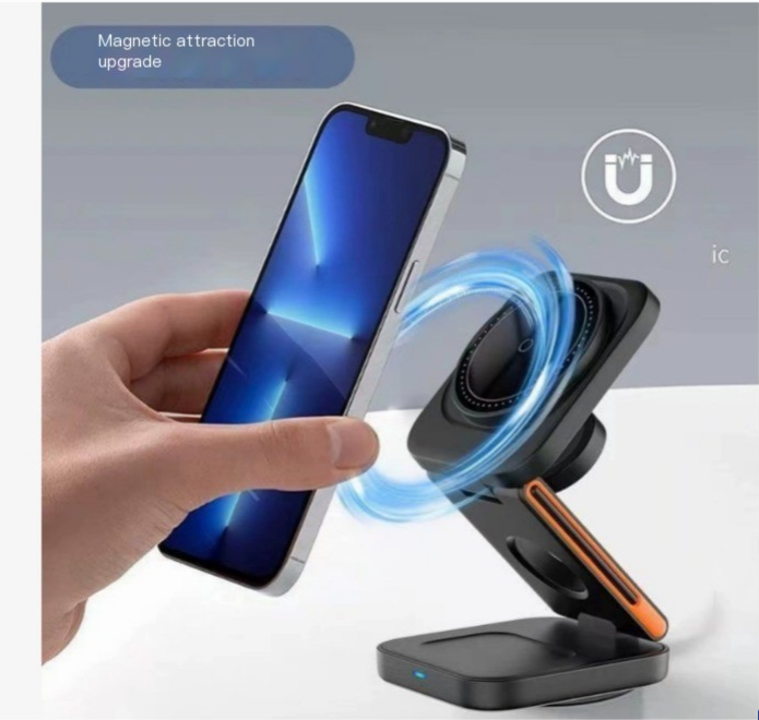 3-in-1 Foldable Wireless Charging Station