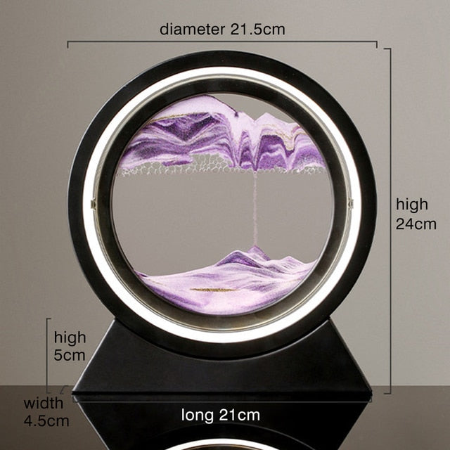 Moving Sand Art Table Lamp