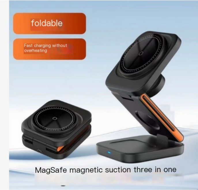 3-in-1 Foldable Wireless Charging Station