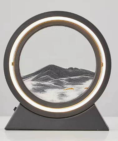 Moving Sand Art Table Lamp