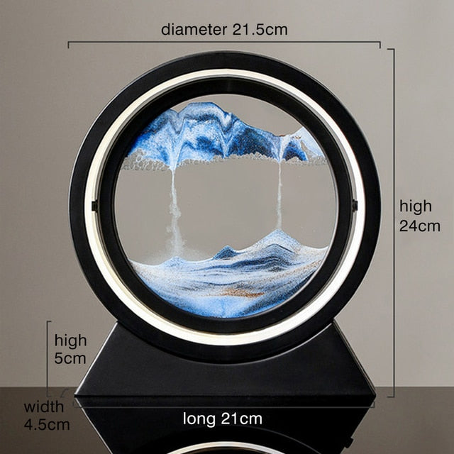 Moving Sand Art Table Lamp